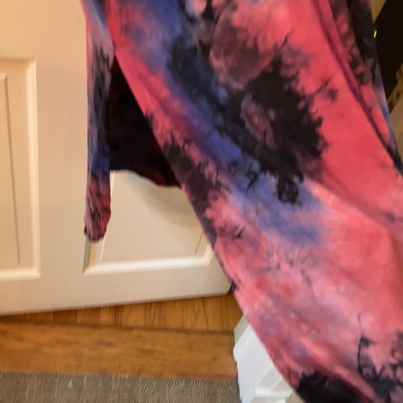 Cotton rayon jersey tie dye boho dress O/S - Picture 5 of 8